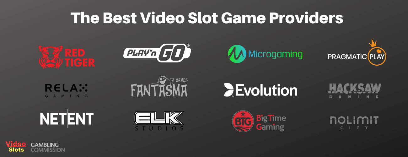 best videoslots game providers